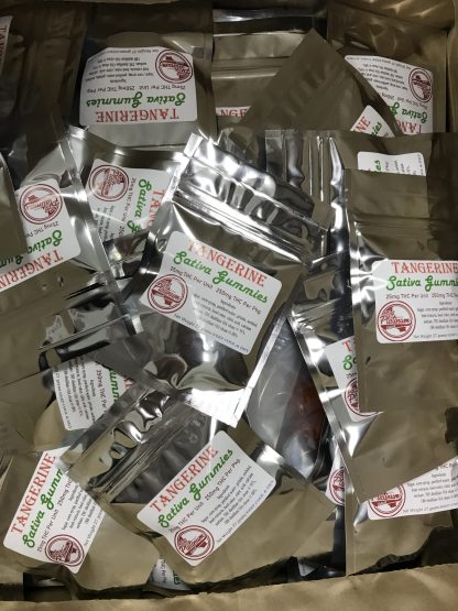 Gummy 7 - Tangerine Sativa Gummies - Image 3