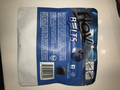 Flav sour Belts 300 mg Blueberry - Vegan - Image 2