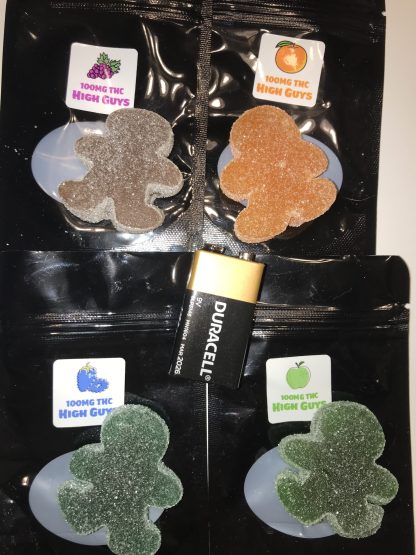 Hi-Guy Jumbo Gummy 100 mg Assorted fruit flavors - Image 3