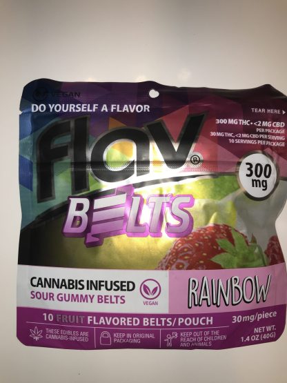 Flav sour belts 300 mg variety pack - vegan - Image 3