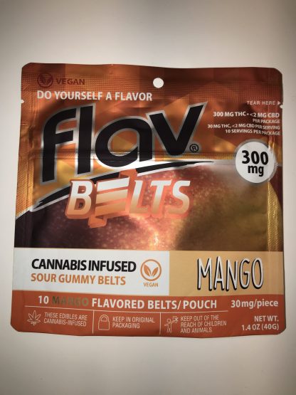 Flav sour belts 300 mg variety pack - vegan - Image 2