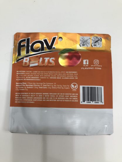 Flav sour Belts 300 mg Mango - Vegan - Image 2